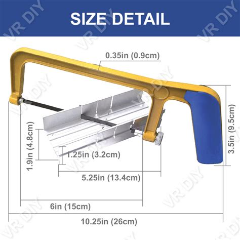 metal hacksaw miter box|self angle miter box saw.